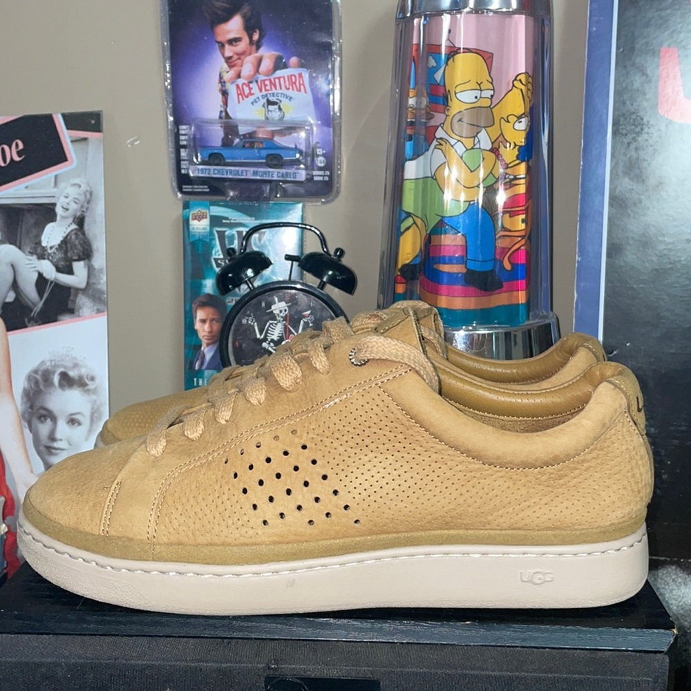 UGG Tan Sneakers with Breathable Design